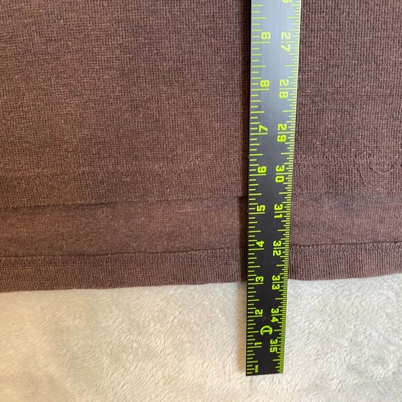 Duluth Mens Shirt 2XL Brown Long-Sleeve Crew Neck With Pocket - Picture 5 of 10